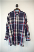 Check Paul & Shark Button Shirt, size 2XL