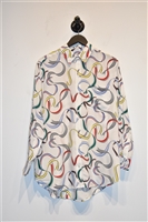 Abstract Print Equipment Shirt, size S