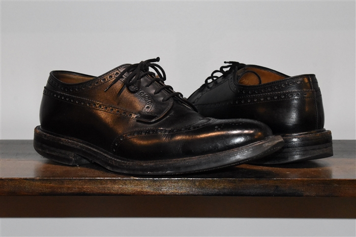 Black Leather Church's Derby, size 11