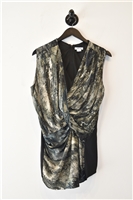 Abstract Print Helmut Lang Sleeveless, size M