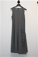 Dark Silver Sarah Pacini A-Line Dress, size M