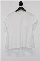 Antique White Sacai T-Shirt, size M