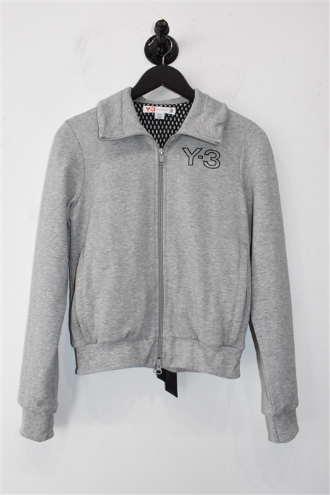 Heather Gray Y-3 - Yohji Yamamoto Jacket, size XS