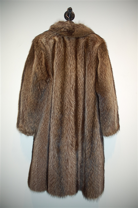 Mixed Browns Furs By Leonard Coat, size M