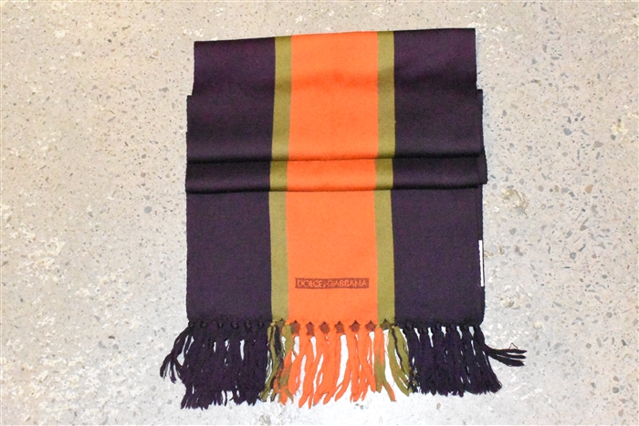 Striped Dolce & Gabbana Scarf, size O/S