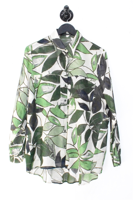 Floral Luisa Cerano Button Shirt, size 12