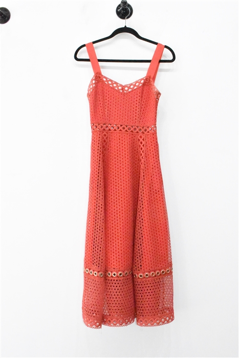 Pomegranate Maje Midi Dress, size S