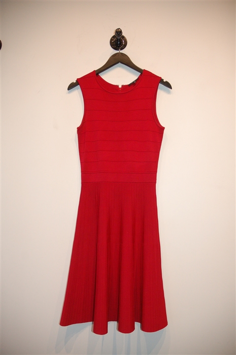 Ruby Pink Tartan A-Line Dress, size XS