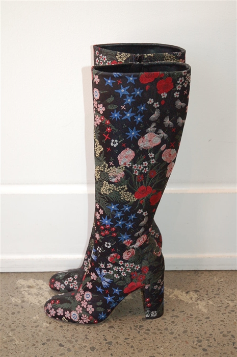 Floral Valentino Tall Boots, size 9