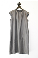 Dark Smoke Fabiana Filippi Leather Dress, size 10