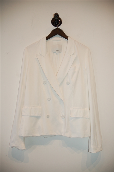 Bright White 3.1 Phillip Lim Blazer, size L