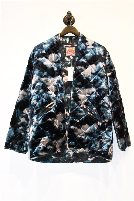Abstract Print Johnny Was Quilted Jacket, size S