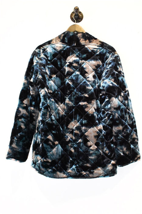Abstract Print Johnny Was Quilted Jacket, size S