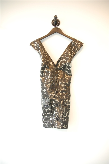 Sparkly Black Comrags Vest, size S