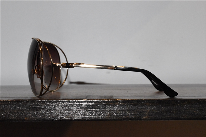 Gold Saint Laurent Sunglasses, size O/S