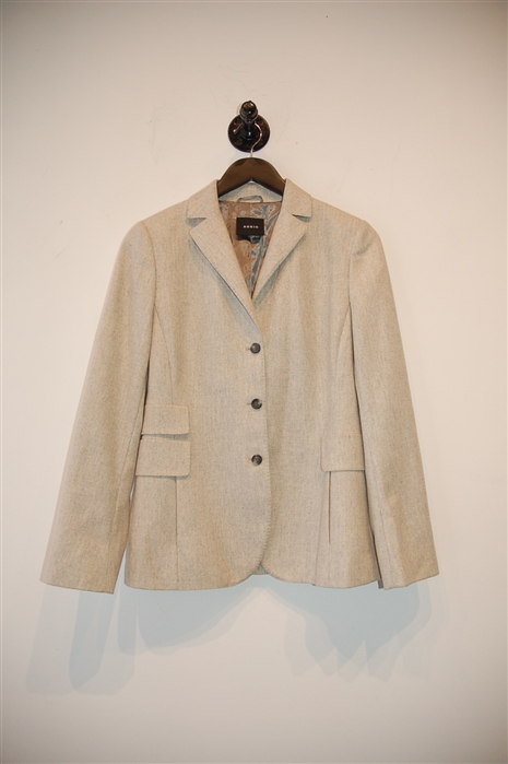 Silver Akris Jacket, size 8