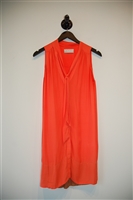 Neon Orange A.L.C. Shirt Dress, size S