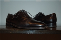 Black Leather Bruno Magli Oxford, size 8.5