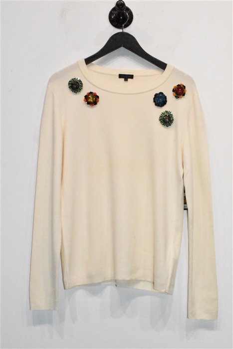 Cream Escada Pullover, size L