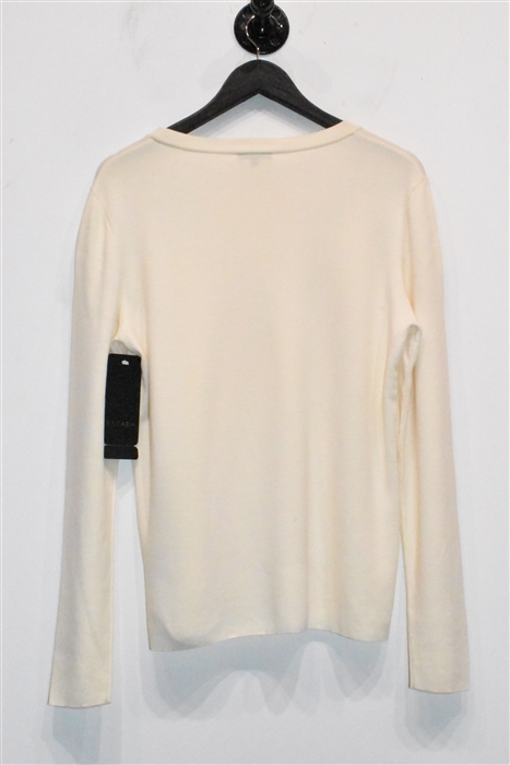 Cream Escada Pullover, size L