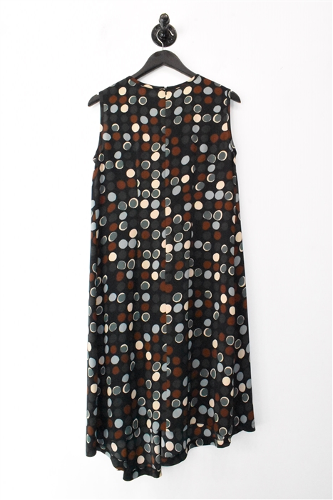 Polka Dot Comrags Midi Dress, size M