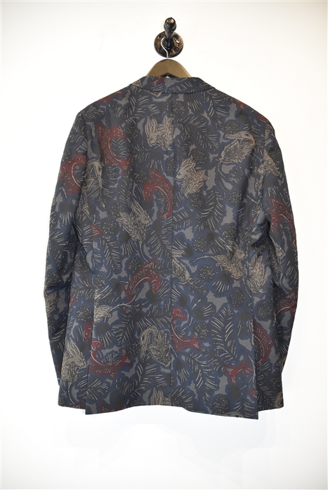 Print Burberry Blazer, size 42