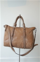 Aged Leather Miu Miu Satchel, size L