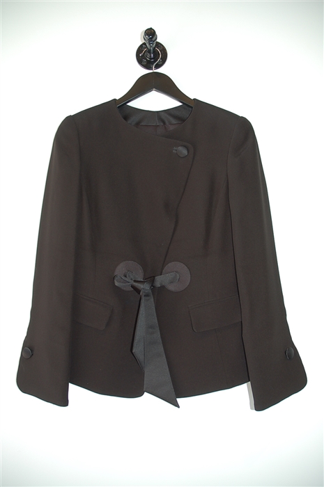 Basic Black Armani Collezioni Dress Jacket, size 6