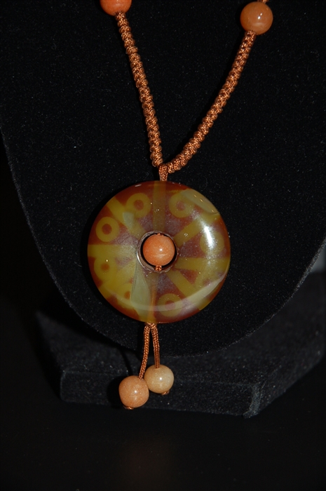 Mixed Browns Luisa Cerano Necklace, size O/S