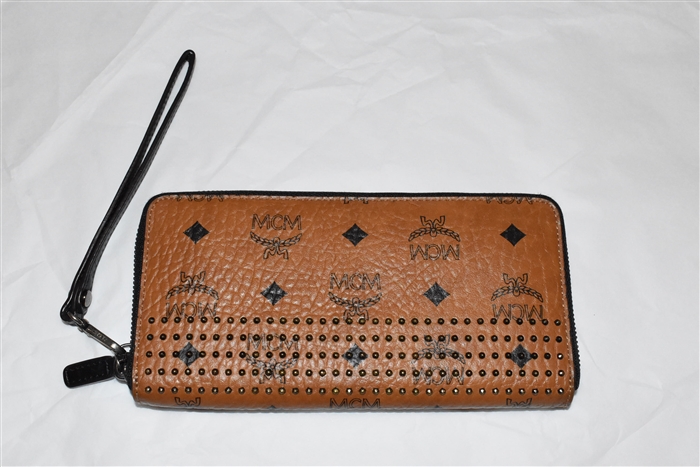 Tobacco MCM Long Wallet, size O/S