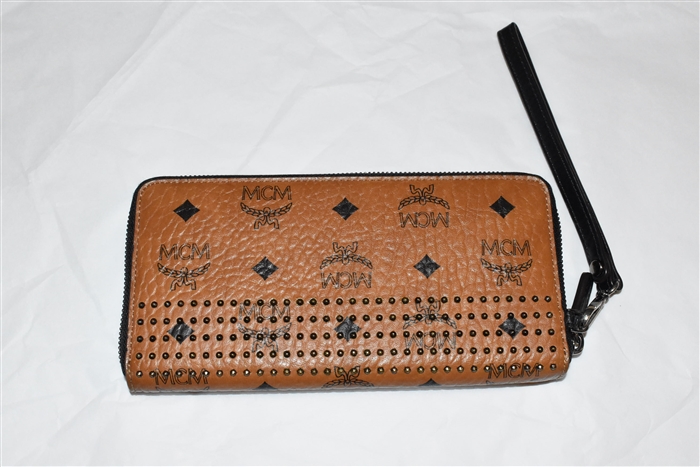Tobacco MCM Long Wallet, size O/S