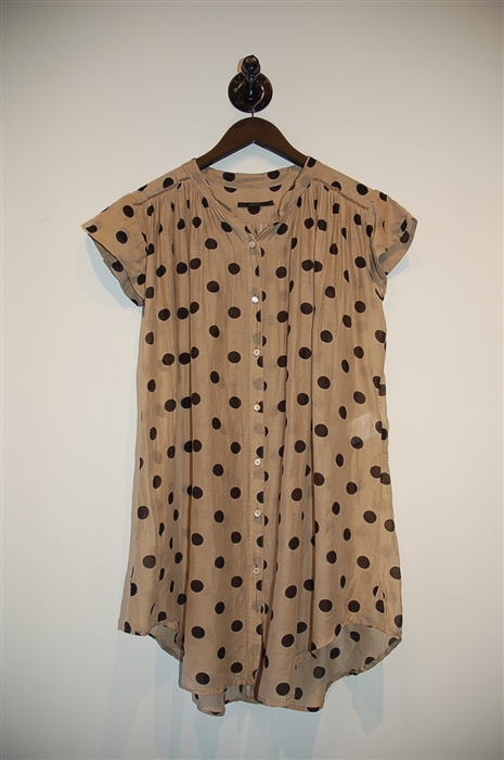 Soft Beige Seventy Cap-Sleeve, size 6