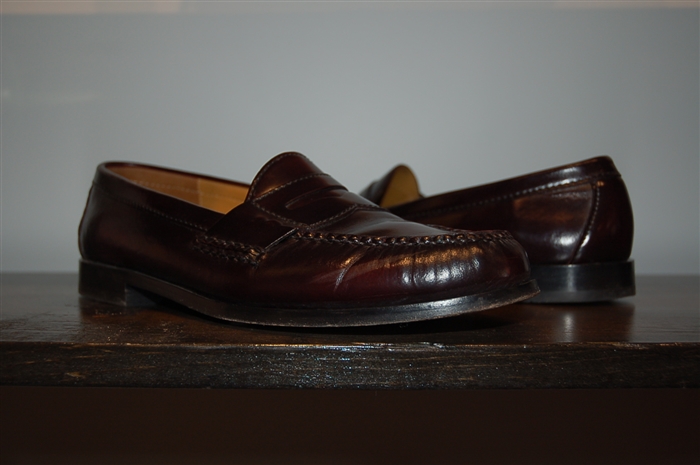 Burgundy No Label Loafer, size 9.5