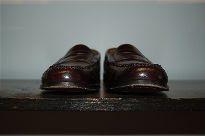 Burgundy No Label Loafer, size 9.5