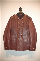 Oxblood Gucci Leather Jacket, size M