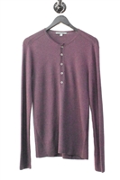 Aubergine John Varvatos Henley, size M