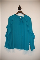 Teal Seventy Blouse, size 10