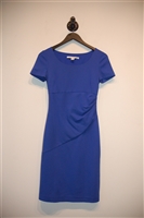Royal Blue Diane von Furstenberg Sheath Dress, size 0