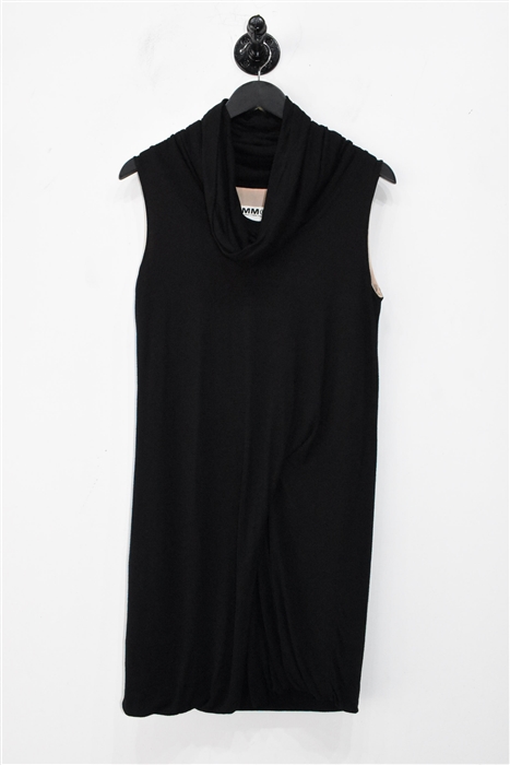 Basic Black MM6 Jersey Dress, size S