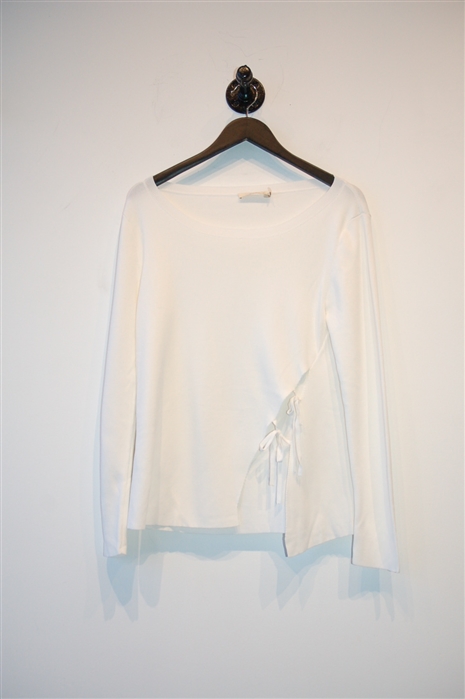 Bright White Seventy Pullover, size 8