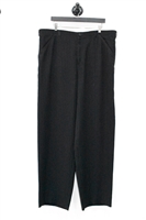 Black Stripe Giorgio Armani Trousers, size 40