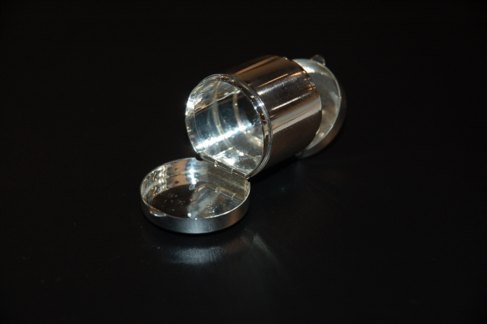 Sterling Silver Tiffany & Co Pillbox, size O/S