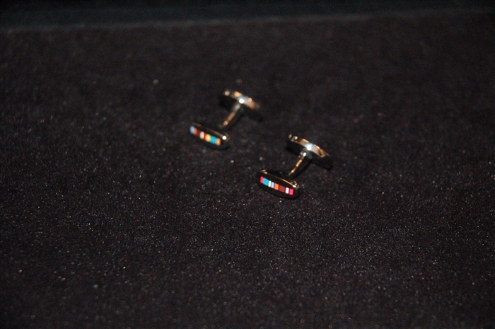 Silver Paul Smith Cufflinks, size O/S