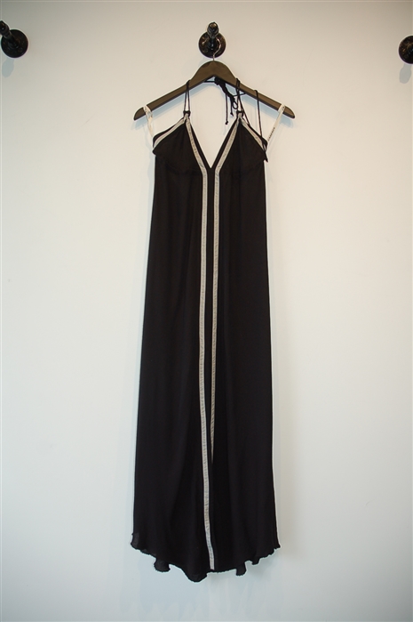 Black L'Agence Maxi Dress, size S