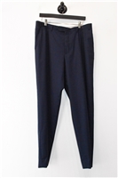 Blue Check Canali Trousers, size 36