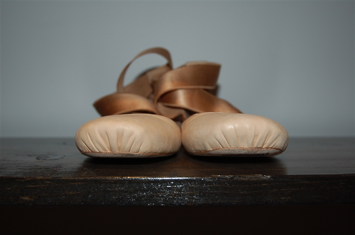 Nude Chloe Ballet Flats, size 8