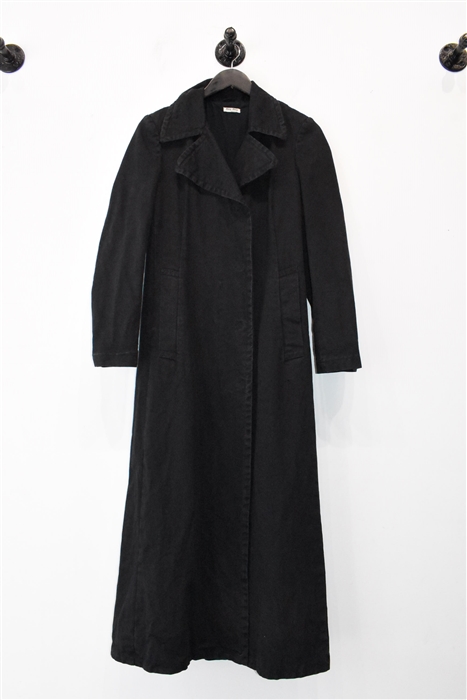 Basic Black Miu Miu Coat, size 6
