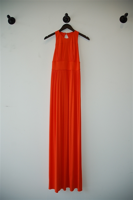 Bright Orange Milly Maxi Dress, size XS