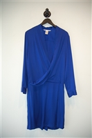 Royal Blue Diane von Furstenberg Shift Dress, size 8
