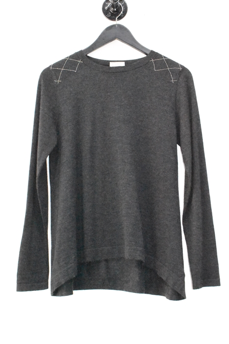 Charcoal Brunello Cucinelli Pullover, size M